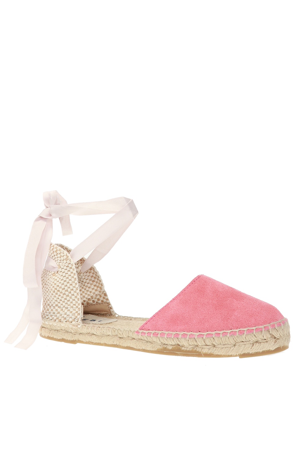 Pink lace up on sale espadrilles